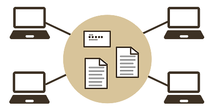 Share the business data in the group